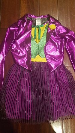 Girls Joker Costume