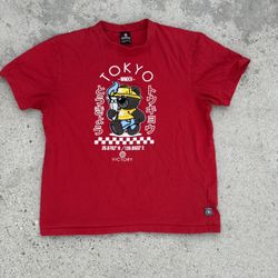 South Pole Tokyo Jungle bear tee shirt size Large 