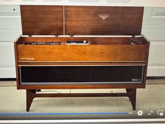 RARE 1960s Nivico Deluxe Stereo Console Turntable Record Player Radio Reel to Reel Tape Deck