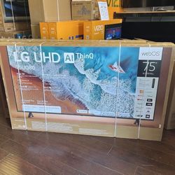 75” LG 8000 SERIES 4K HDR SMART TV 