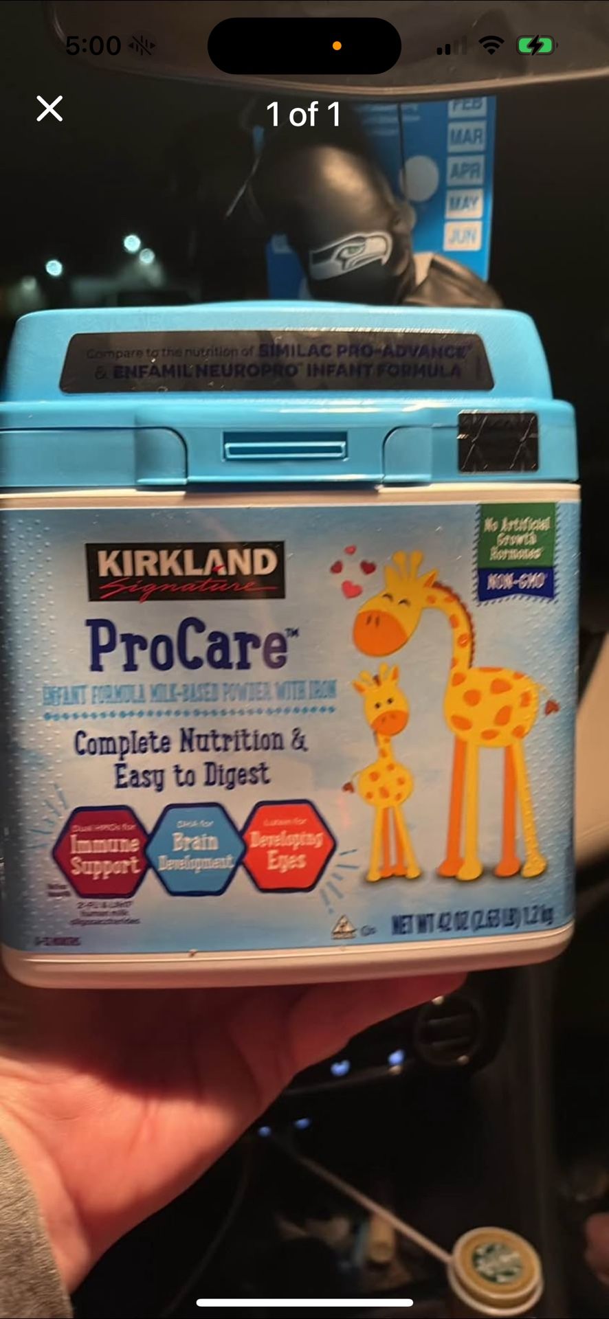 Procare 42 0z Kirkland Brand New 