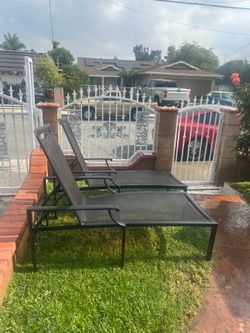 Brown Jordan Parkway Sling Stacking Chaise Lounge