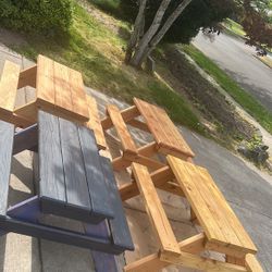 Child Size Picnic Tables