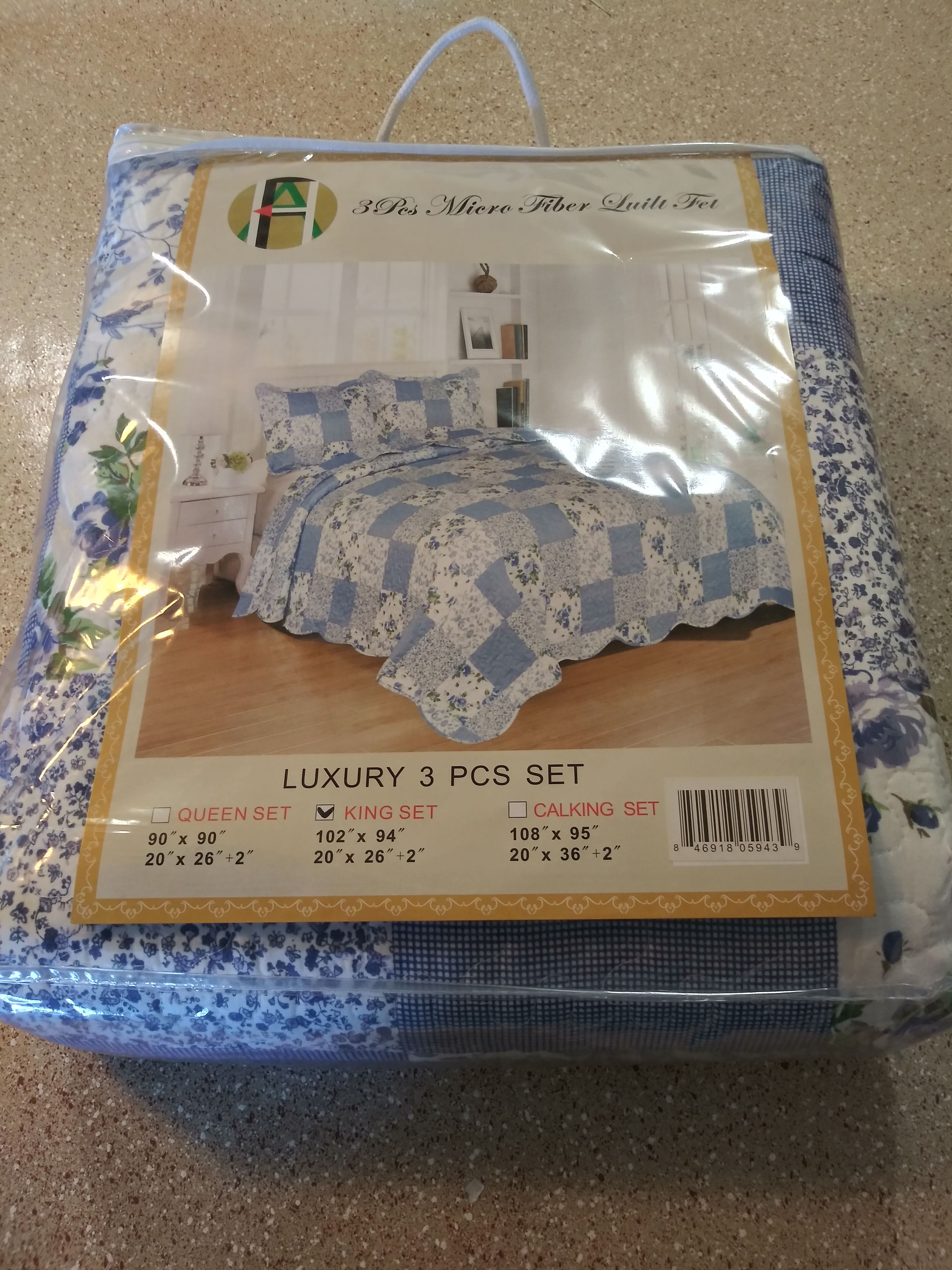 Bed Blankets Luxury 3 PCS SET (KING SET)