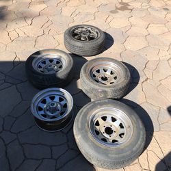 Set Of Muscle Car Rims