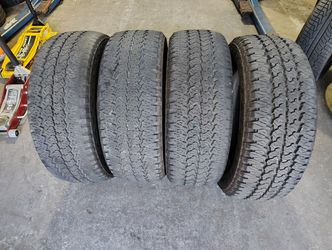 285/60R20LT FIRESTONE TRANSFORCE AT2 SET OF 4 TIRES
