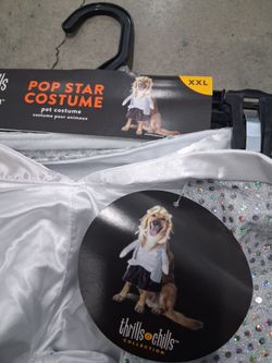 Thrills & Chills Pop Star Dog Costume XXL