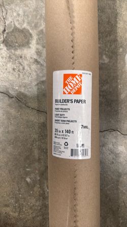 Home Depot Builder's Paper 35in x 140ft