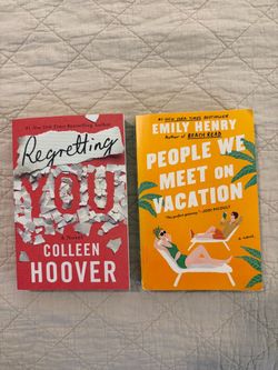 Colleen Hoover & Emily Henry Paperback Book Bundle