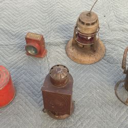Vintage Railroad Lanterns