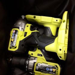 RYOBI DRILL SET