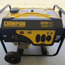 Gas Generator Champion 6250 Watts . $600 o.b.o.