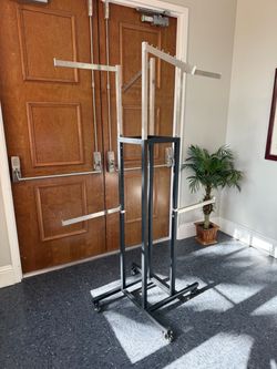 Apparel Display Clothing Rack Adjustable