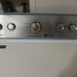 Maytag High Efficiency White Top Load Load With Soaking Cycles