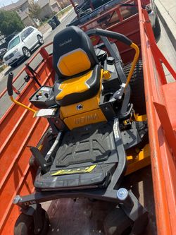 Ultima Z3 50in. Fabricated Deck 24HP V-Twin Kawasaki FR Series Engine Gas Zero Turn Lawn Mower w/Front Wheel Suspension $3700