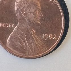 1982 Pennies 