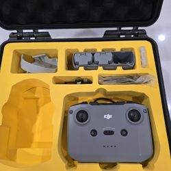 Case Dji 4k Controller And 3 Batteries 