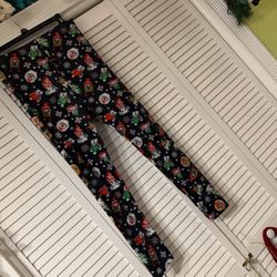 Christmas Dogs Women’s Leggings (size L)