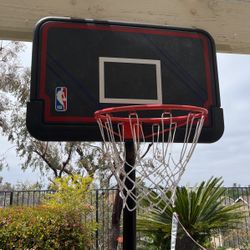 NBA Basketball Hoop 6’-10’ Adjustable