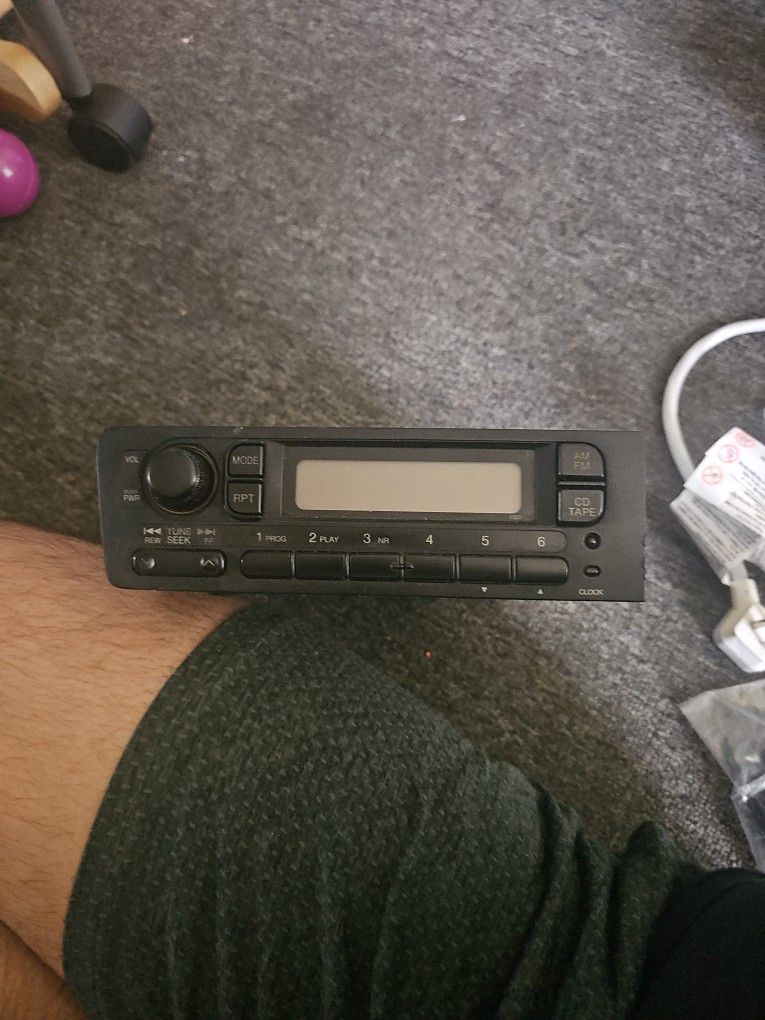Honda Civic 1998 Dx Oem Stero Head Unit