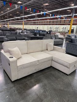 Sofa bed with storage brand new