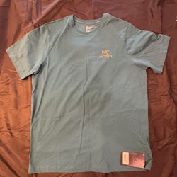 Arc'teryx Emblem Men's T-Shirt - Green, Large - New with Tags