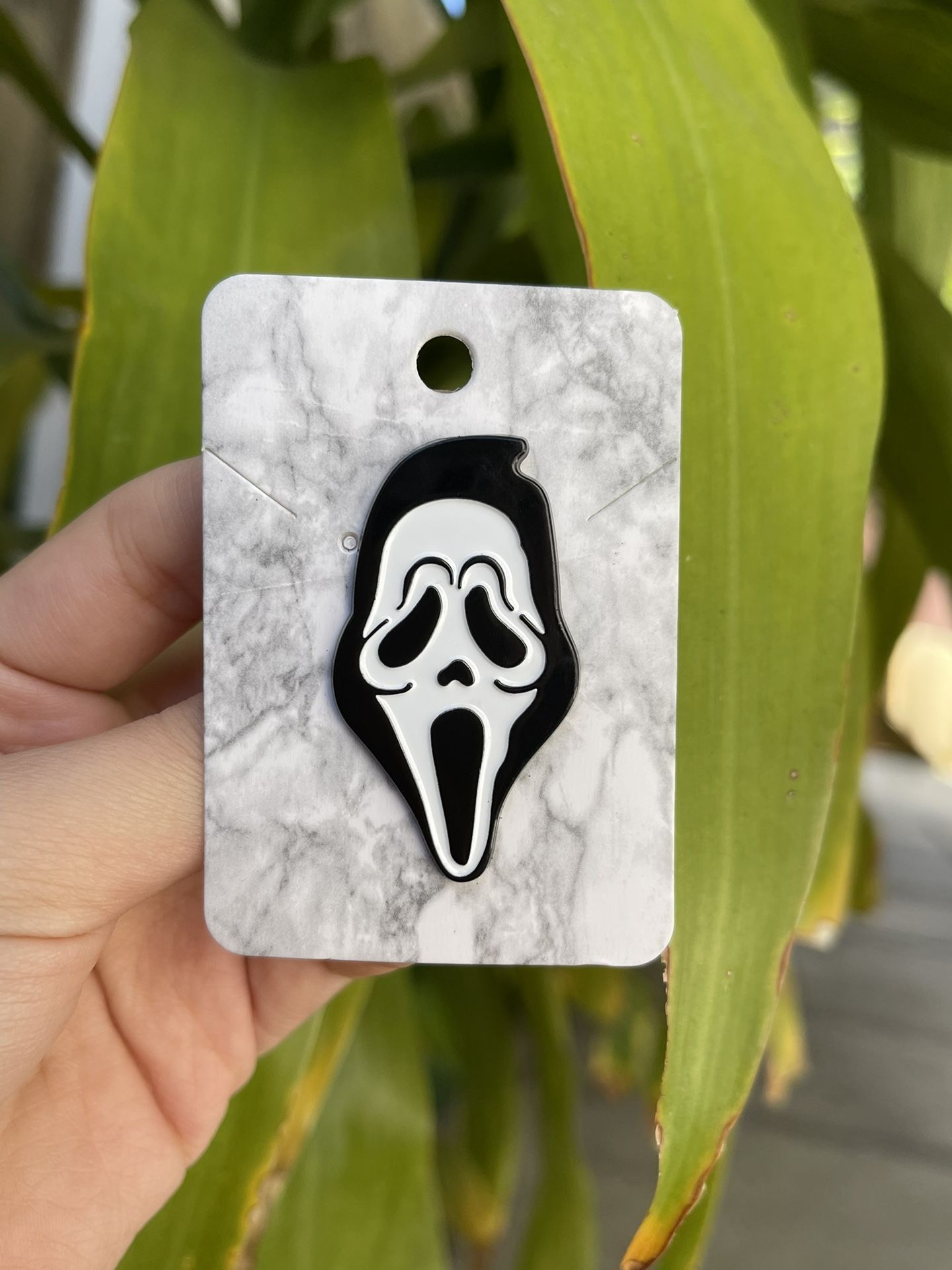 Ghost Face Scream Mask Pin 
