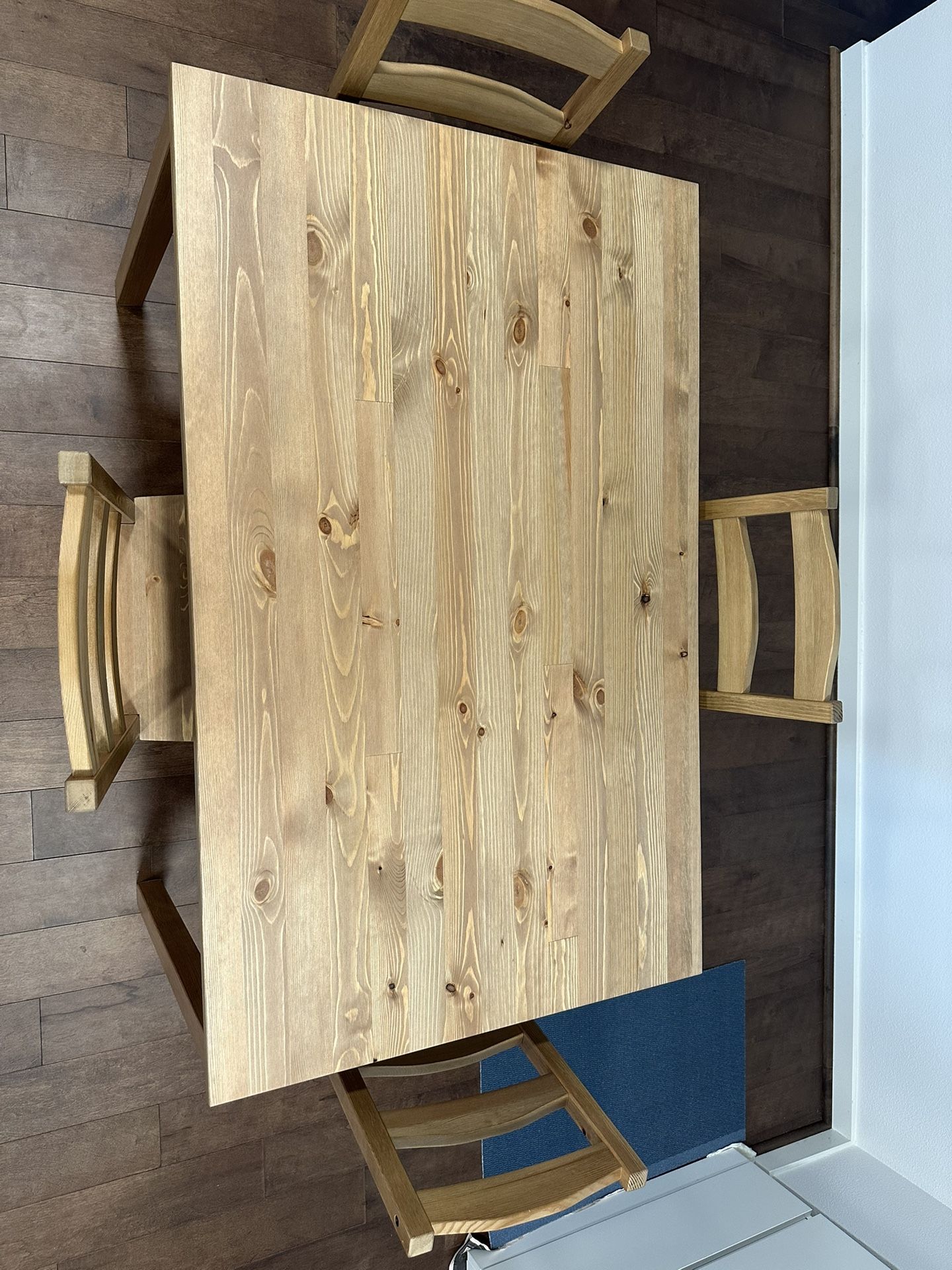IKEA Dining Table With Four Chairs