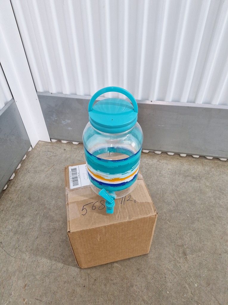 LG. LEMONADE/ICE TEA DISPENSER TEAL COLOR NICE!