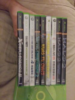 9 XBOX 360 GAMES