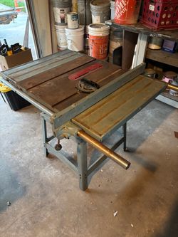 Table Saw 10 in Delta $125 obo