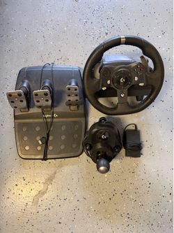 LOGITECH G 920 WHEEL, PEDALS AND MANUAL JOYSTICK