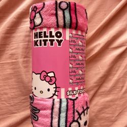 Hello Kitty Throw Blanket 
