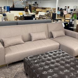 Baxton Studio Sleeper Sofa