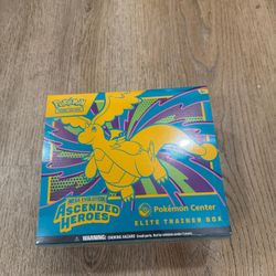 Pokemon Elite Trainer Box Ascended Heroes 
