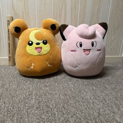 Pokemon Squishmallows and Tins READ DESCRIPTION