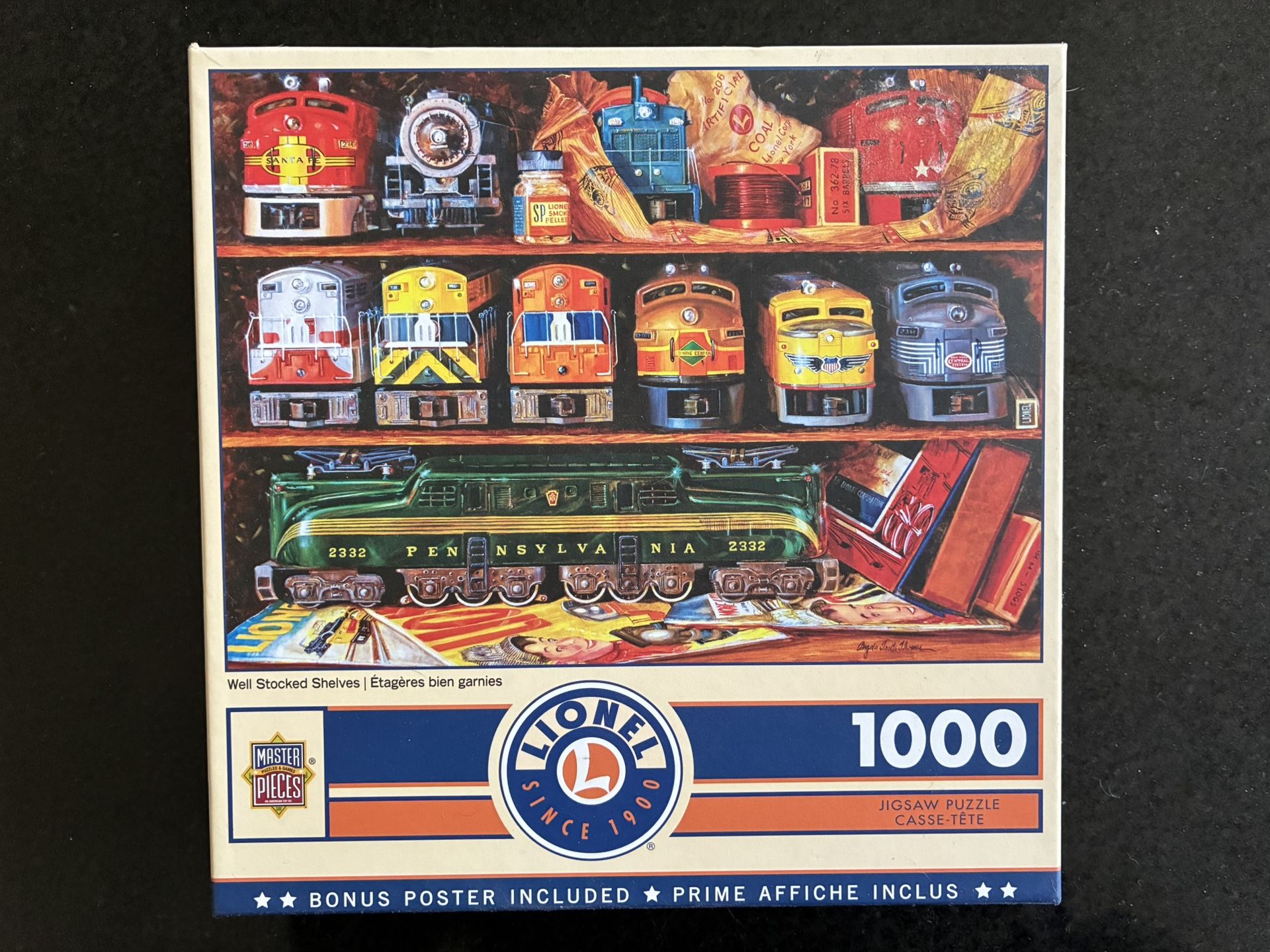 Lionel Train Puzzle 1000 Pieces