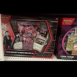 Destined Rivals Pokemon TCG Team Rockets Mewtwo EX Box Sealed