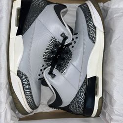 Air Jordan Retro 3 Wolf Grey