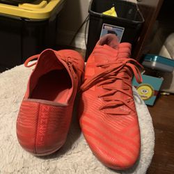 Soccer shoes cleats adidas size 9 and a half 