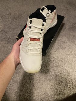 Jordan 11 outlet platinum 10