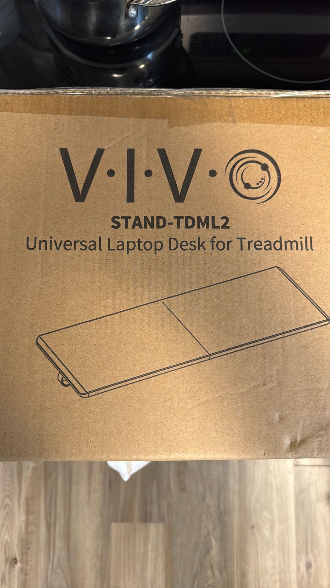 Vivo Universal Laptop Desk For Treadmill Stand-TDML2