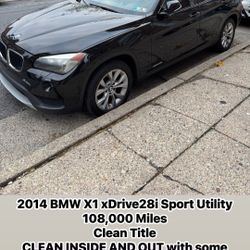 2014 BMW 1x XDrive28i Sporty Utility 