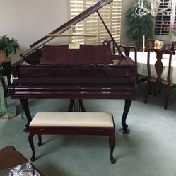Petrof  Renner  Actions Grand Piano P IV DEMICHIPPENDALE ,  Hand Crafted 