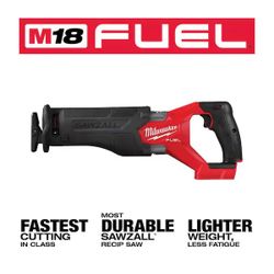 M18 FUEL GEN-2 18V Lithium-Ion Brushless Cordless SAWZALL Reciprocating Saw (Tool-Only)