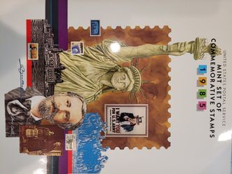 1985 US Mint Stamp Commemorative Set