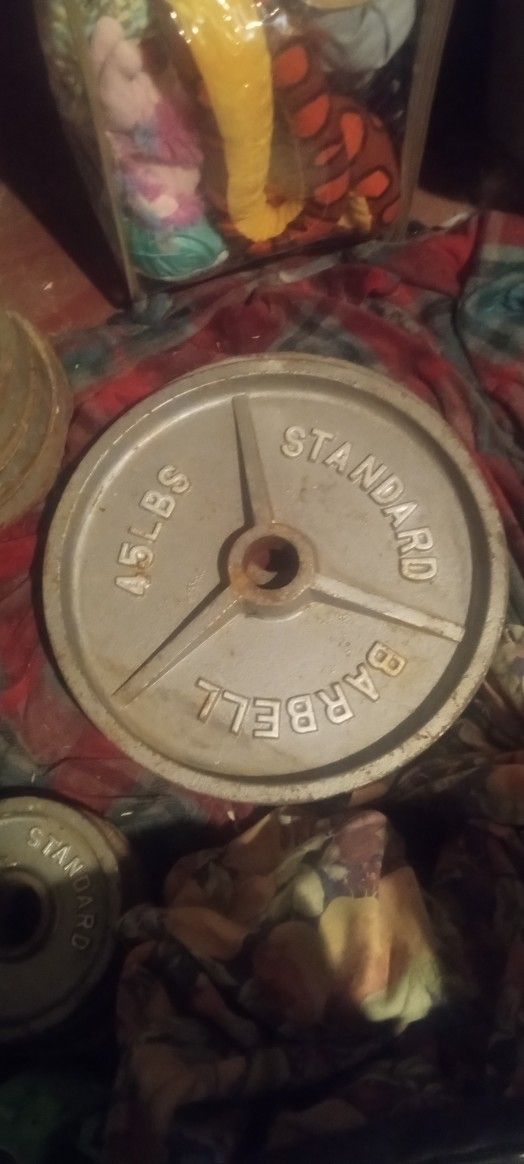 90 Pounds Weight 45 Each 