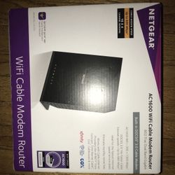 WiFi Cable Modem Router