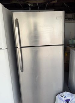 Stainless Steel Frigidaire Top-Freezer Refrigerator