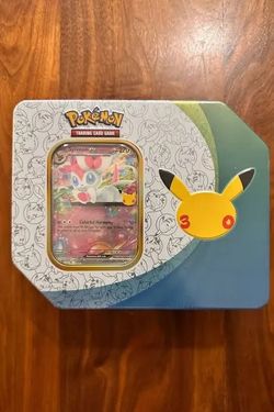 Pokémon TCG Sylveon ex Celebrations 30th Anniversary Tin